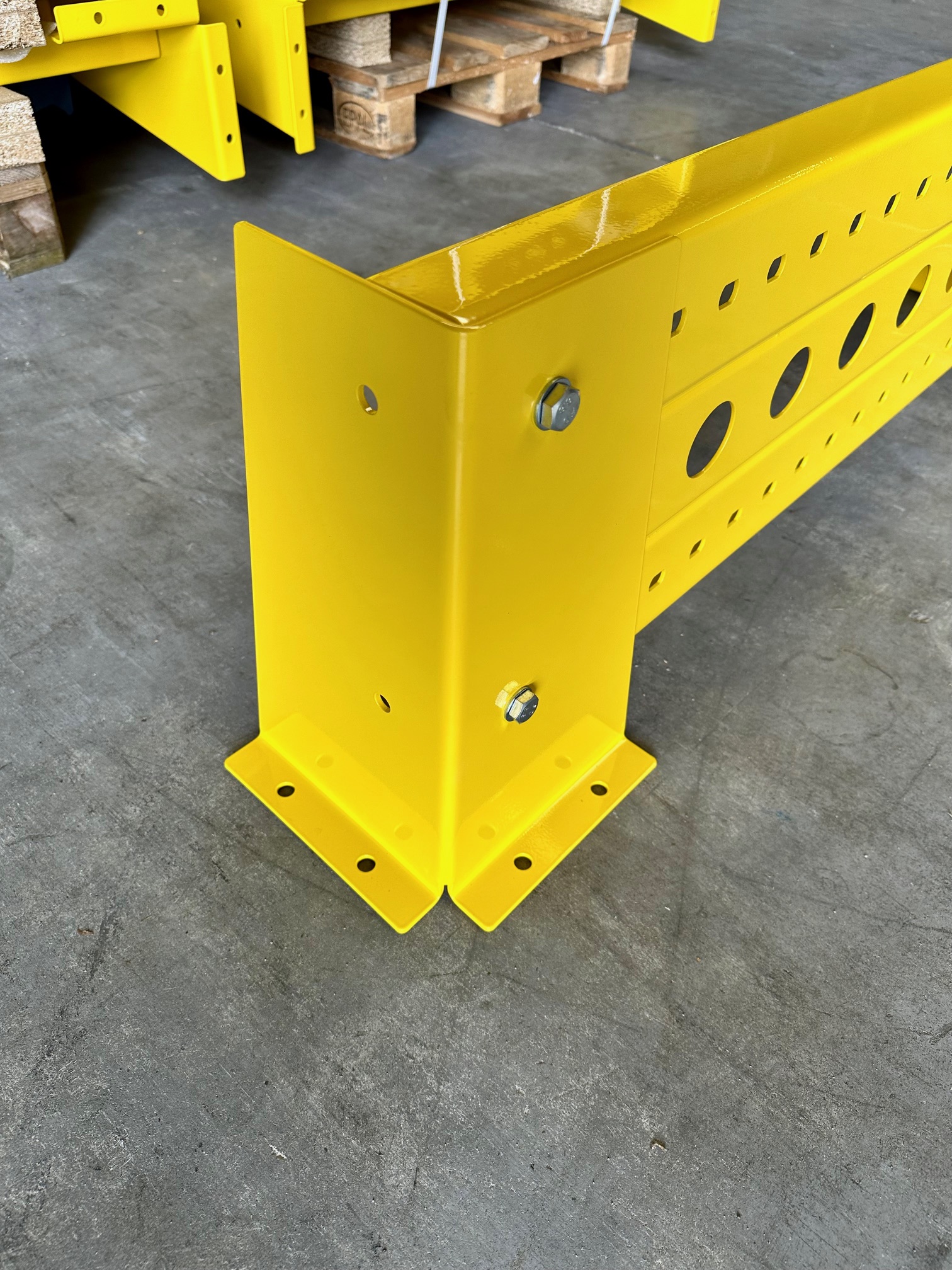 Anfahrschutz Rammschutz 128 cm inkl. Bodenanker