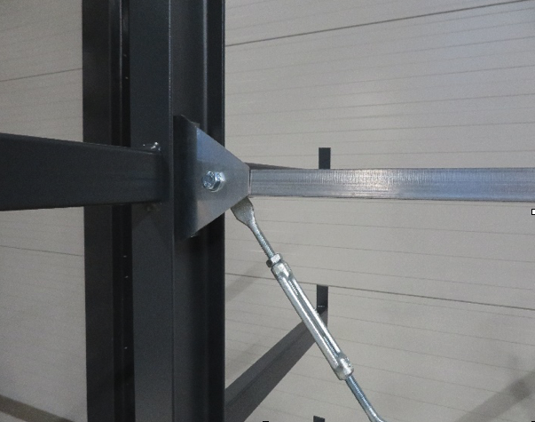 Kragarmregal doppelseitig 2,62 m – 200 cm Höhe | 200 kg pro Arm