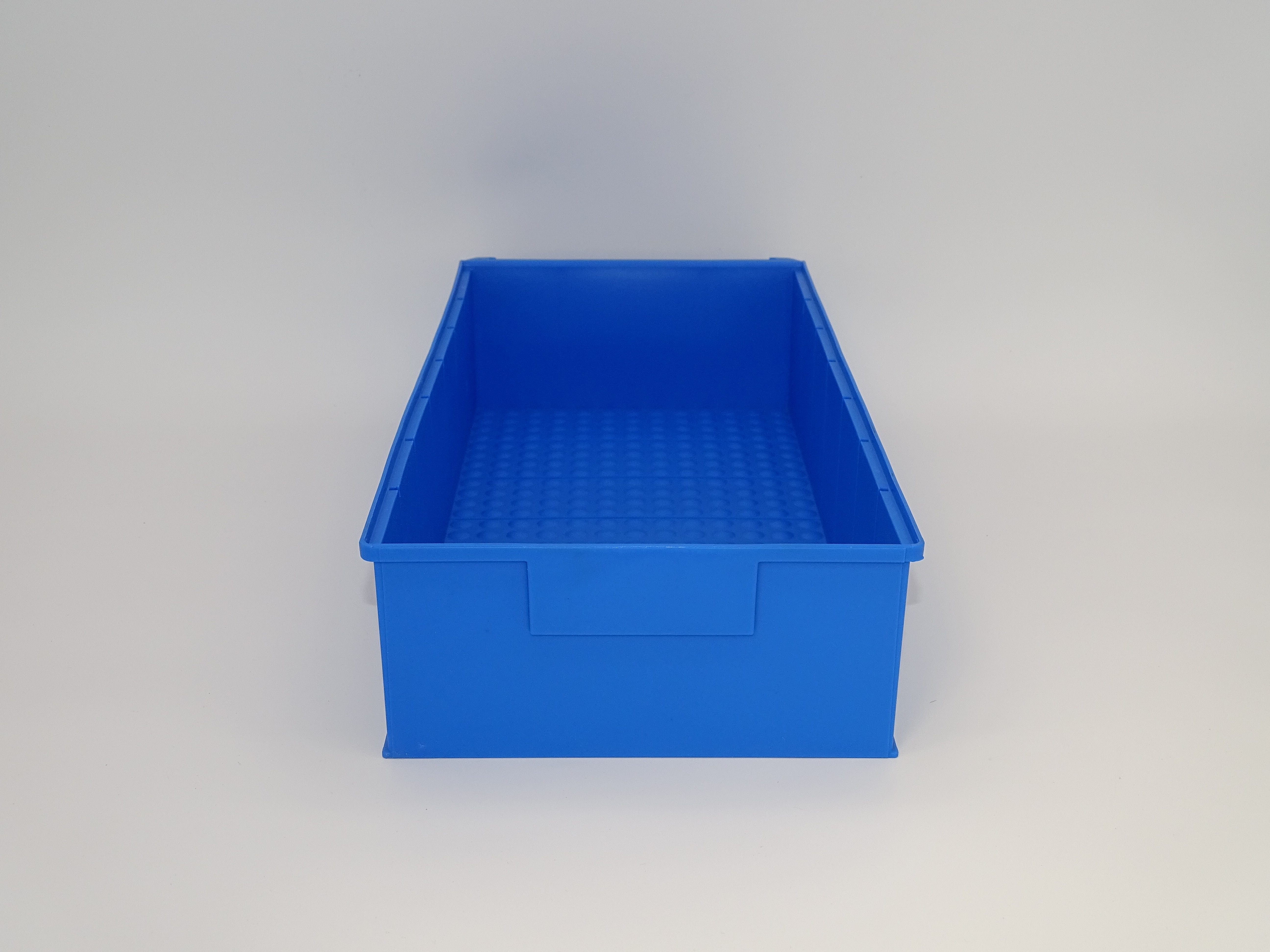 24 Stück Regalkästen Gr. 400B (400x183x81mm) frei Haus geliefert , blau