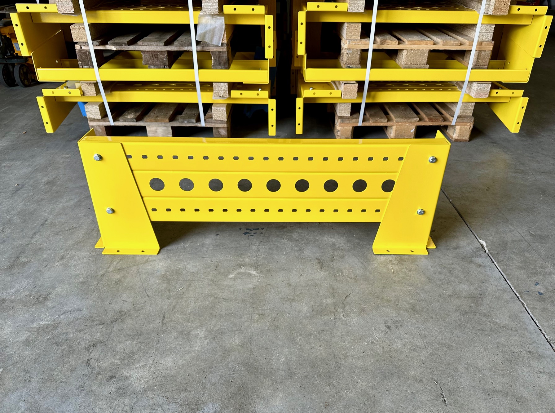 Anfahrschutz Rammschutz 128 cm inkl. Bodenanker