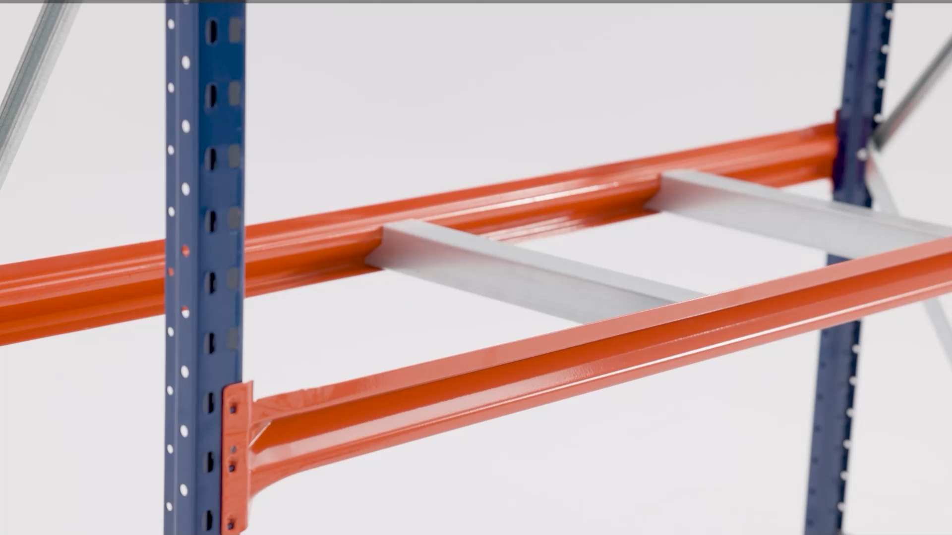1,95 lfm Weitspannregale - 60cm tief - 4 Ebenen