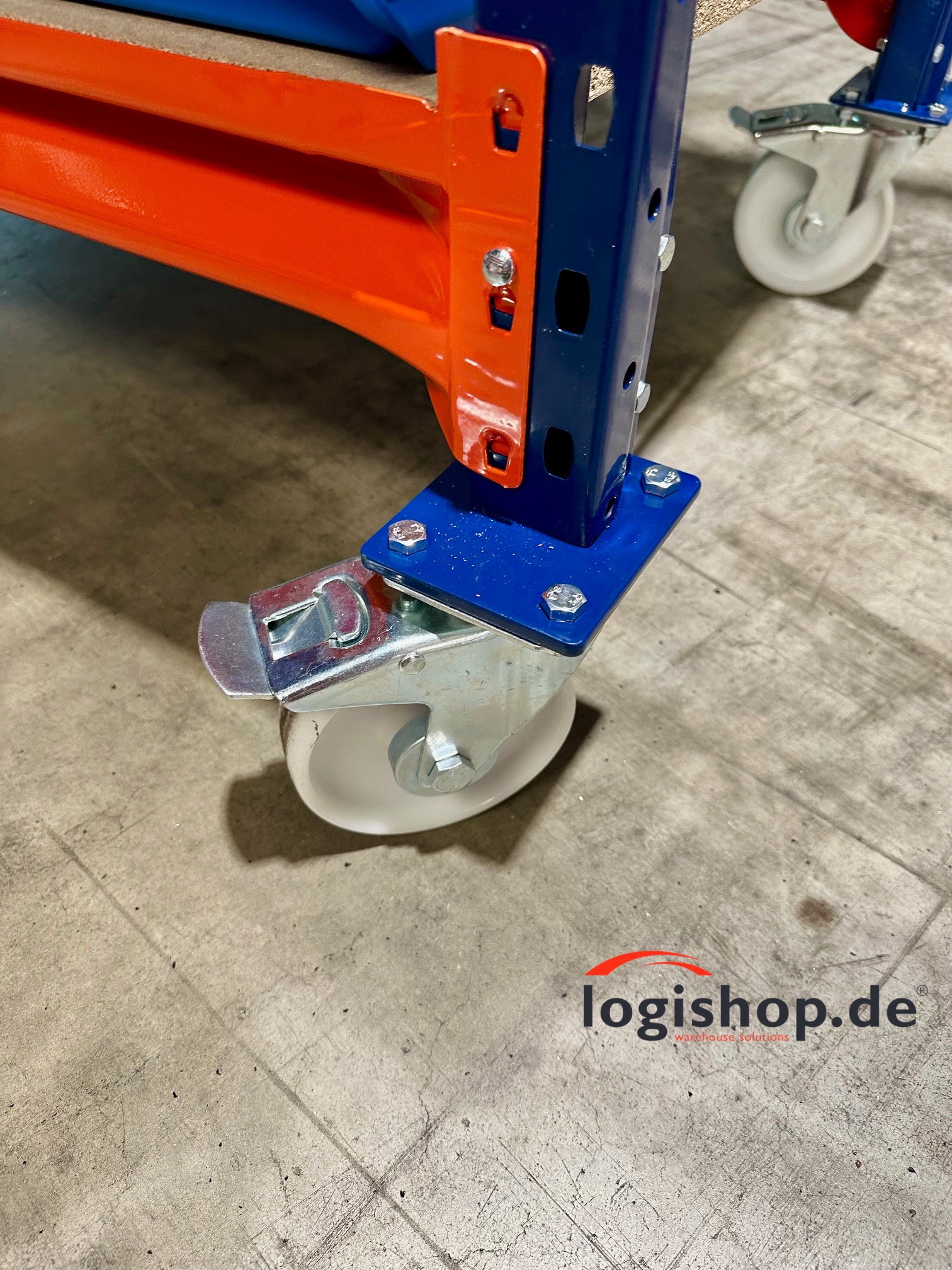 Kommissionierwagen inkl. 36 x Sichtlagerkiste , Etagenwagen , Regalwagen , Rollwagen , Transportwagen , Regal mit Rollen , Regal mit Kisten