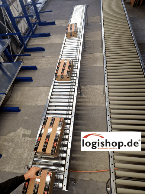 19,20 m Angetriebene Förderanlage steckerfertig, plug-and-play, NB440