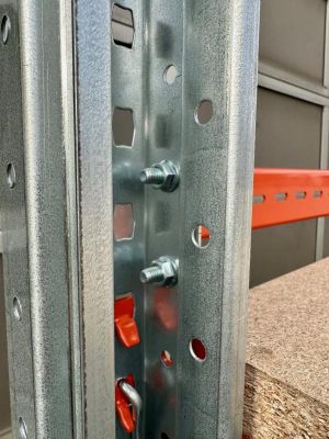 Durchschubssicherung für Palettenregal 2,70 m