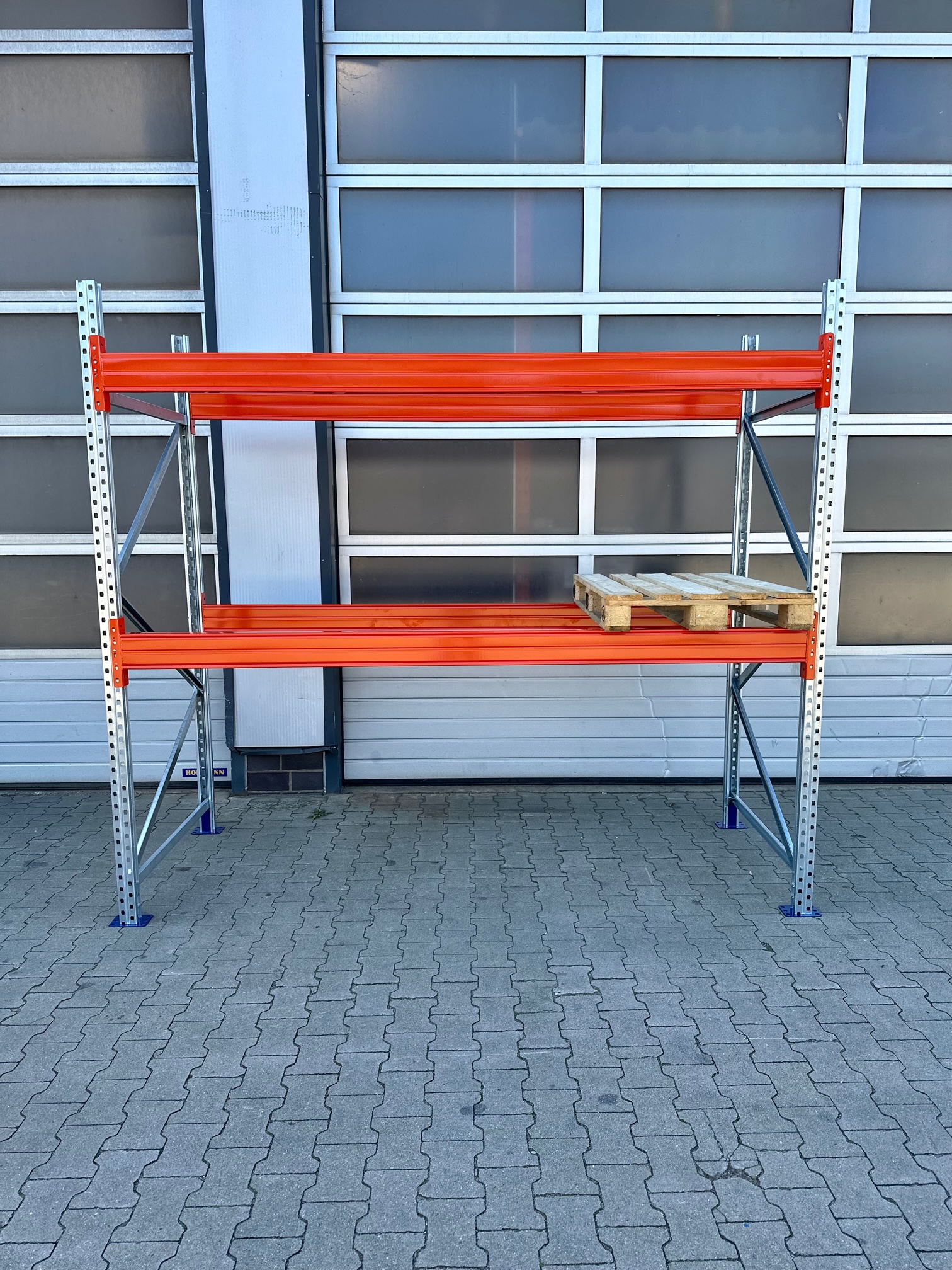 Grundfeld Palettenregal ca. 2,90 lfm - H: 250cm - Fachlast: 3000 kg
