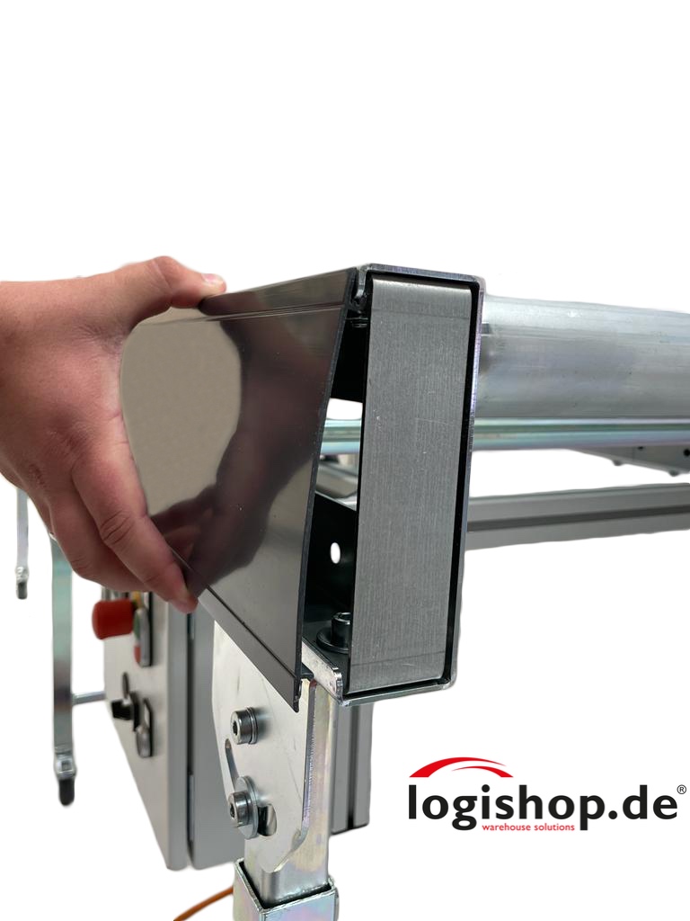 5,76 m Schwerkraft Rollenbahn NB 830mm mit KU - Rolle