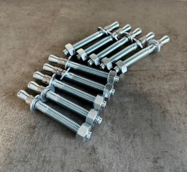10 Stk. Bodenanker M12x105 mm