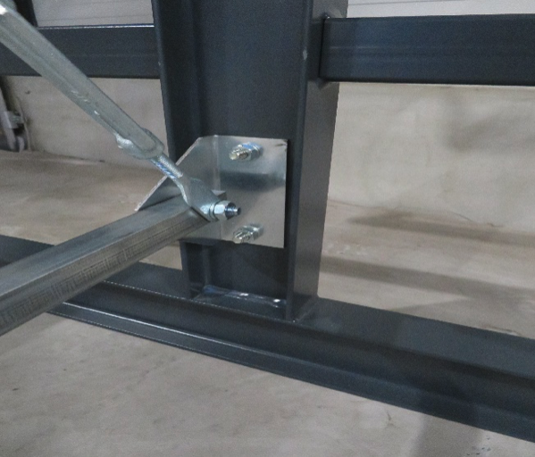 Kragarmregal doppelseitig 3,91 m – 200 cm Höhe | 200 kg pro Arm